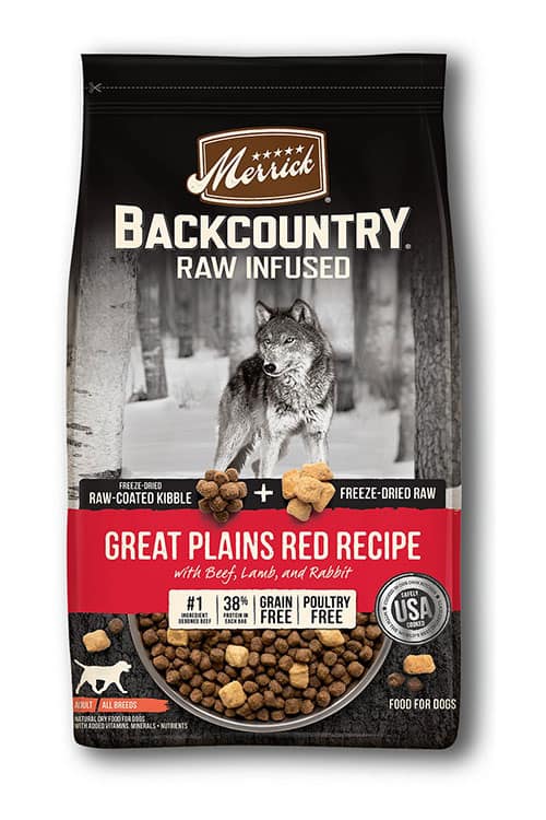 backcountry raw infused dry dog food