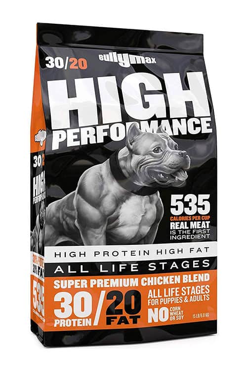 Bullymax high performance dog food for american pit bulls