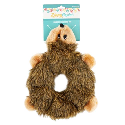 hedgehog dog plush toy